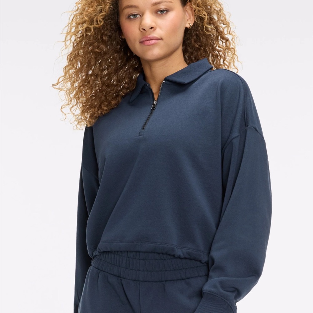 NWT Cropped Peloton Pullover